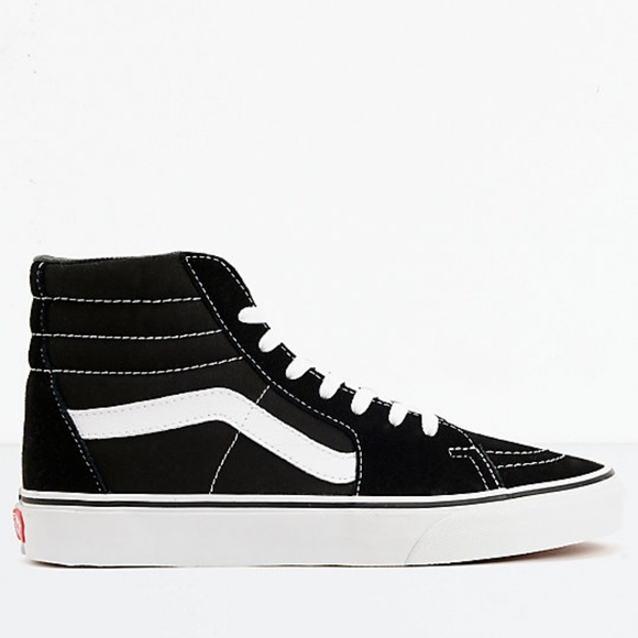 Vans Other - Vans Sk8-Hi Black & White Skate Shoes Men's Sz 10